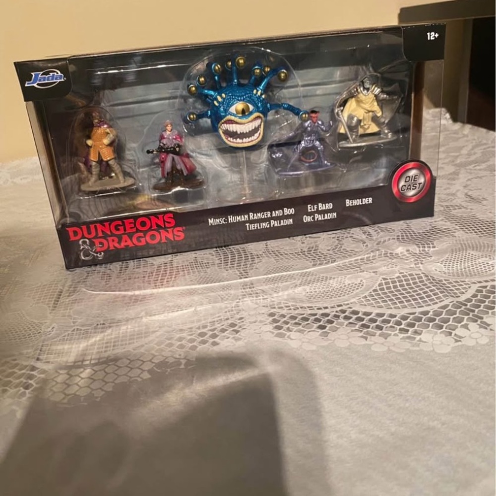 New Dungeons & Dragons Diecast Character 5 Figure Set by Jada Toys 2020
